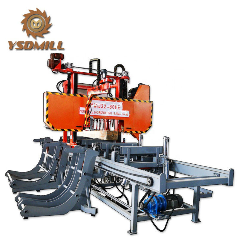 What are the different types of horizontal sawmill?