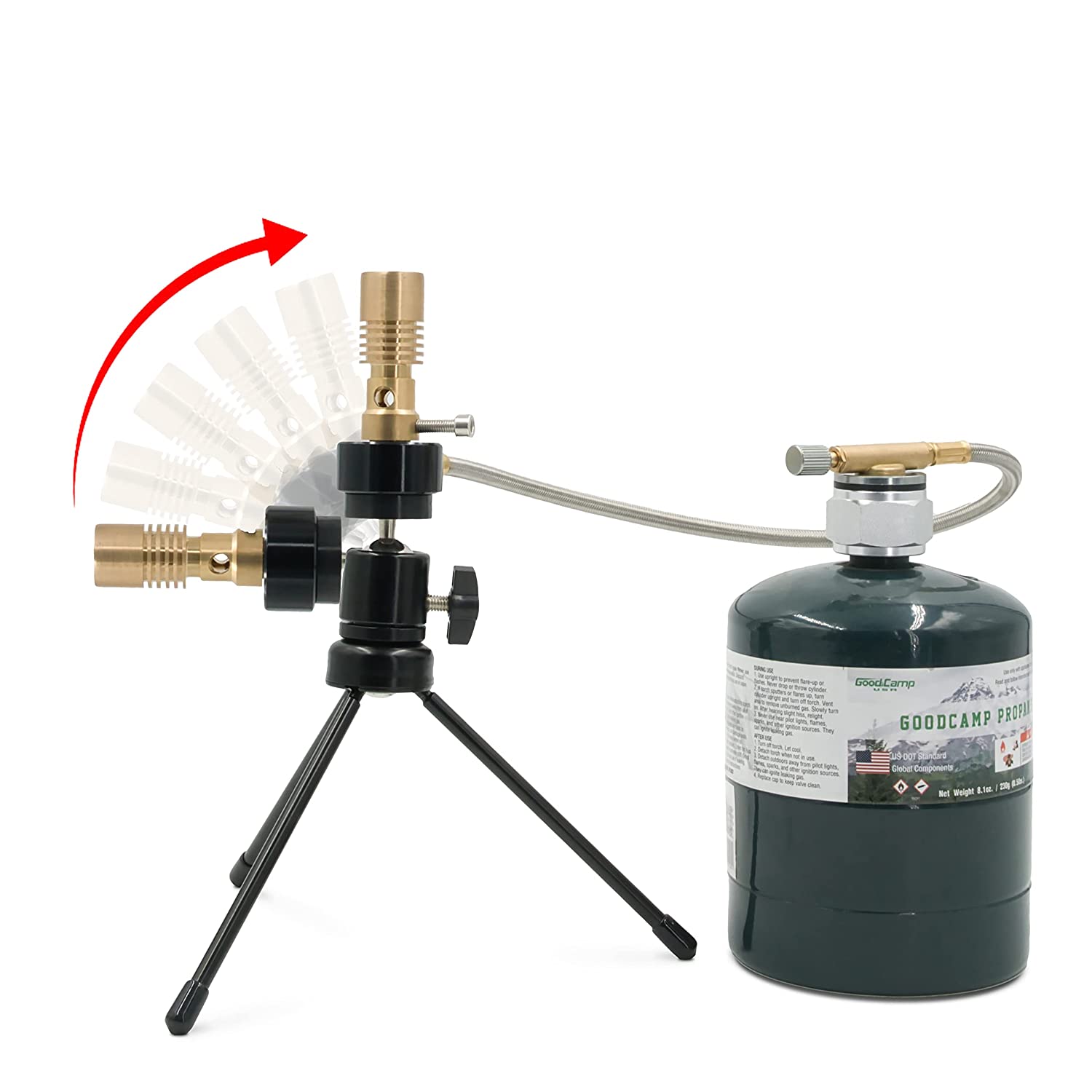 New Revolutionary Universal Propane Bunsen Burner Propane Gas Burner