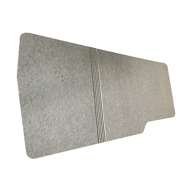 What are the main advantages of using polyester fiber acoustic panels in sound treatment applications?