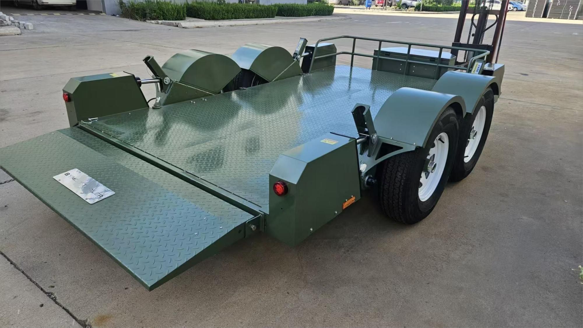 OEM 5-Ton Dual-Axle Hydraulic Lifting Trailer Solutions: Maximizing Heavy-Duty Hauling Performance